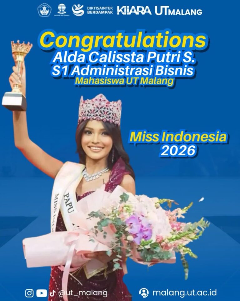 CONGRATULATIONS ALDA CALISSTA PUTRI S. – MISS INDONESIA 2026